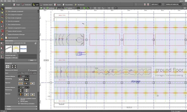 DIALux evo 9.1 New Field Arrangement Body 1