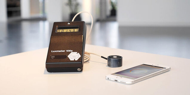 Blog: Luxmeter-App vs Messgerät